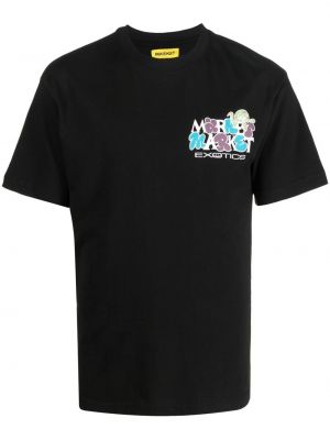 Тениска с принт Market черно