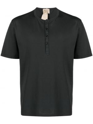 Bavlněné tričko Ten C černé