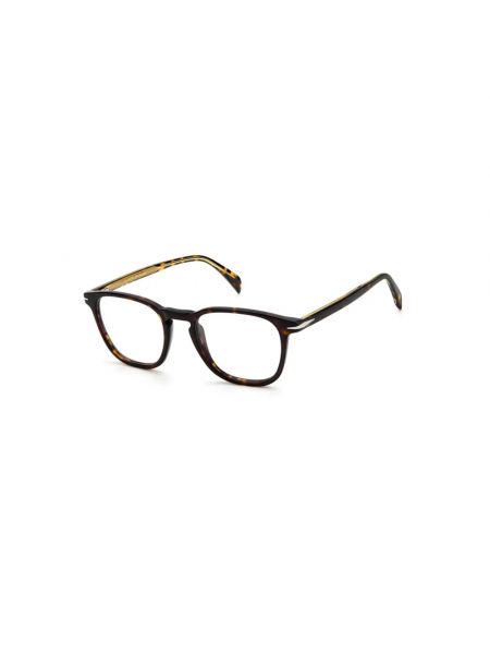 Okulary przeciwsłoneczne Eyewear By David Beckham brązowe