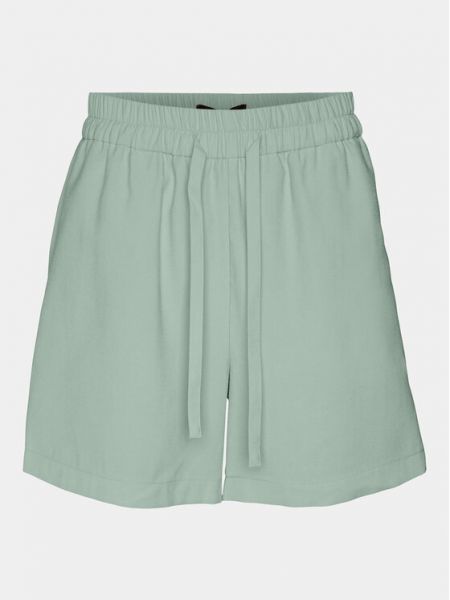 Shorts large Vero Moda vert