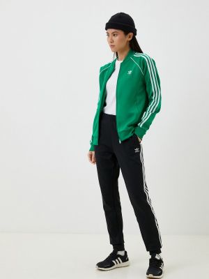 Свитшот Adidas Originals зеленый