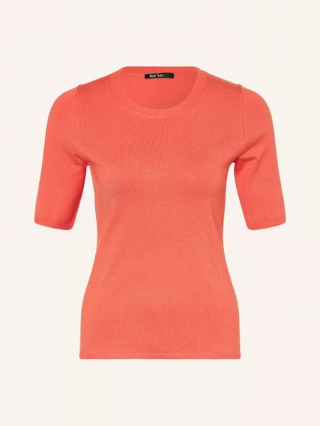 Трикотажная рубашка Marc Aurel оранжевая