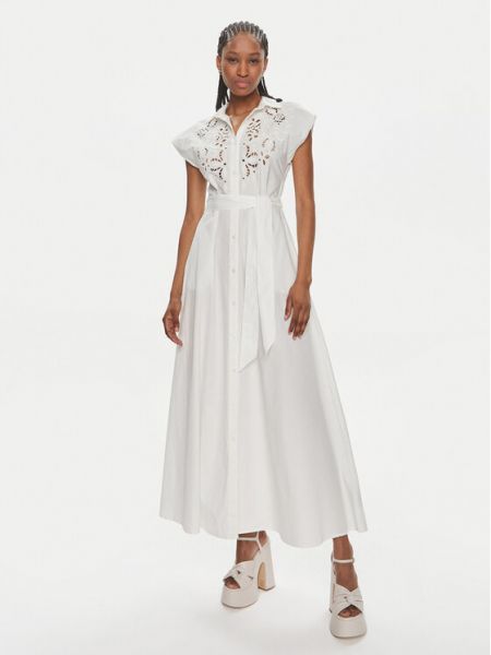 Платье-рубашка Gaudi белое