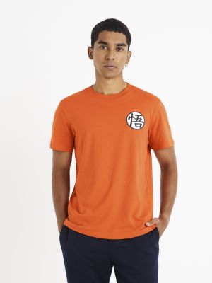Тениска Celio оранжево