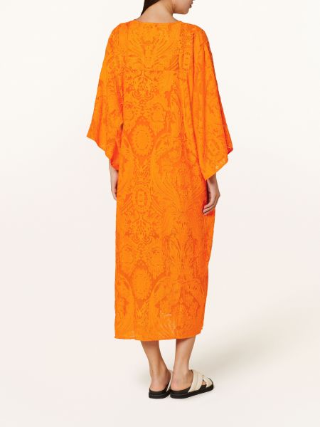 Sukienka długa Mrs & Hugs pomarańczowa