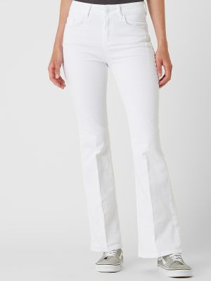 Proste jeansy Esprit Collection białe