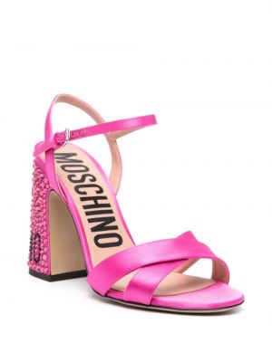 Křišťálové sandály Moschino