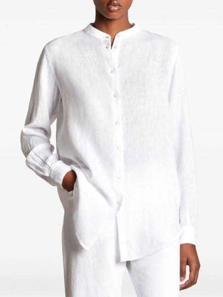 Lininė marškiniai Fay balta