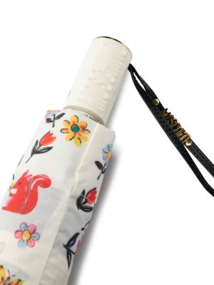 Parapluie à fleurs à imprimé Moschino