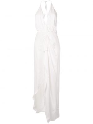 Платье макси с вырезом Manning Cartell, белое