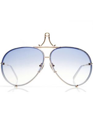 Okulary przeciwsłoneczne Porsche Design złote