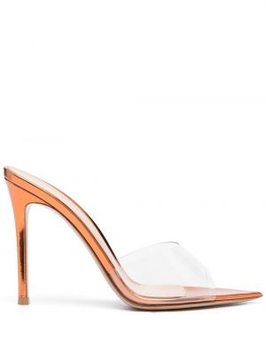 Ren mules Gianvito Rossi oransje