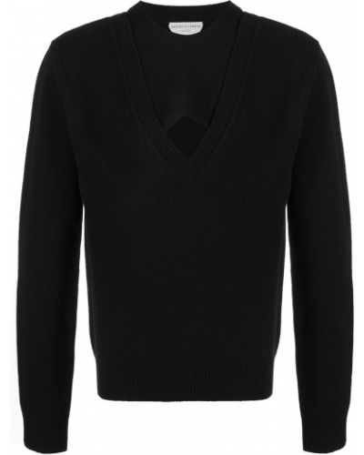 Jersey de tela jersey Bottega Veneta negro