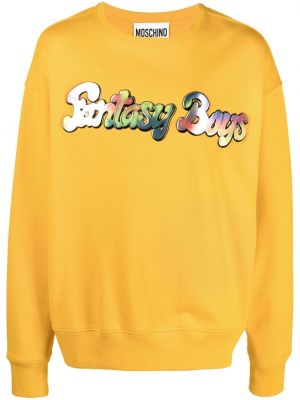 Sweatshirt Moschino gul