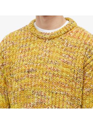 Трикотажный свитер с круглым вырезом Ymc