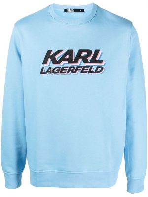 Sweatshirt Karl Lagerfeld blå