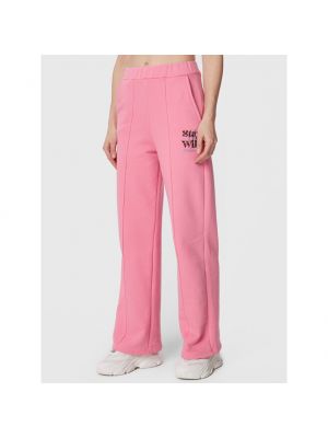 Pantaloni sport Femi Stories roz
