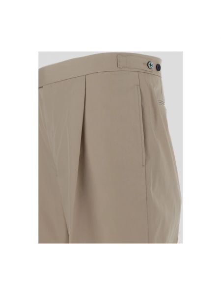 Pantalones con botones Thom Browne beige
