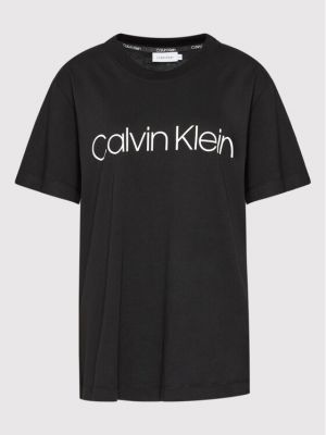 Priliehavé tričko Calvin Klein Curve čierna