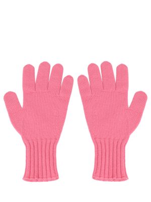Кашемировые перчатки Anneclaire розовые