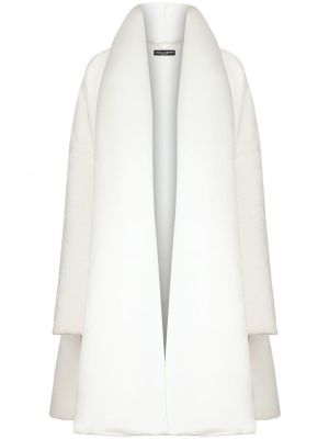 Παλτό Dolce & Gabbana λευκό