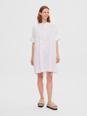 Φόρεμα Selected Femme λευκό