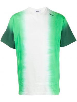 Camiseta con estampado manga corta con efecto degradado Ambush verde