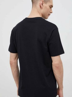 Bavlněné tričko New Balance černé