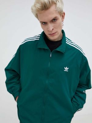 Зелена демісезонна куртка Adidas Originals