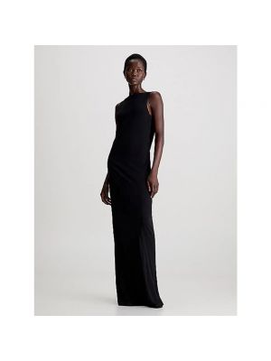 Vestido largo Calvin Klein negro
