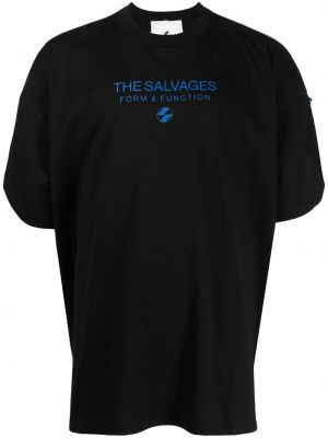 T-shirt The Salvages svart