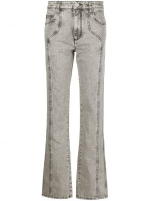Bavlněné skinny džíny Marant Etoile šedé