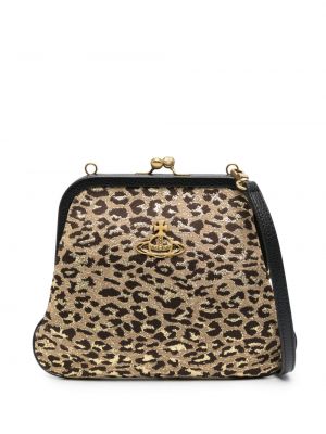 Жакардови чанта тип „портмоне“ с леопардов принт Vivienne Westwood
