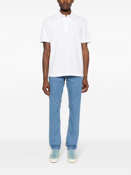 Polo 7 For All Mankind blanc