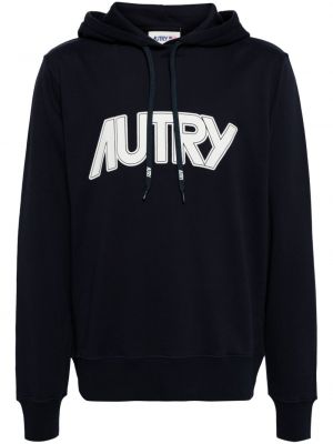 Pamučna hoodie s kapuljačom s printom Autry