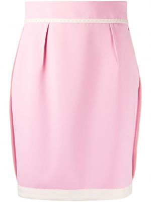 Falda de tubo Moschino rosa