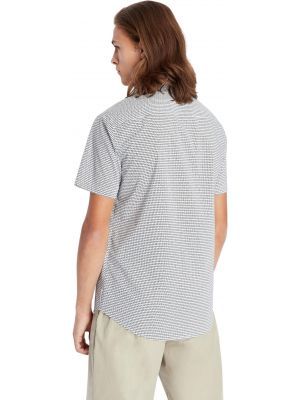 Хлопковая рубашка на пуговицах Armani Exchange белая