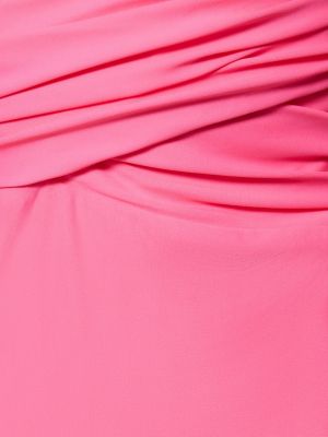 Jersey midi ruha Self-portrait rózsaszín