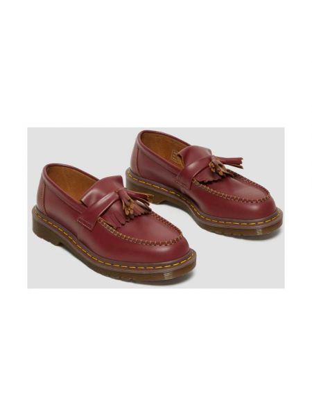 Retro loafers Dr. Martens rot