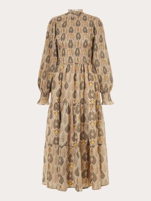 Vestido largo con estampado Antik Batik