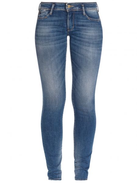 Jeans skinny Le Temps Des Cerises bleu