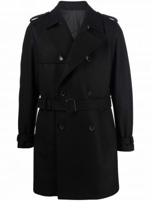 Μάλλινο παλτό Reveres 1949 μαύρο