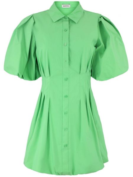 Kiszélesedő ruha Simkhai zöld