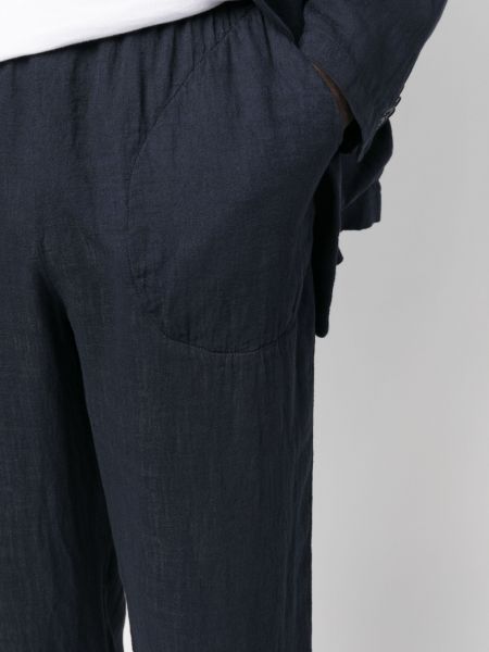 Pantaloni di cotone Barena blu