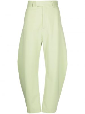 Pantaloni a vita alta Ssheena verde