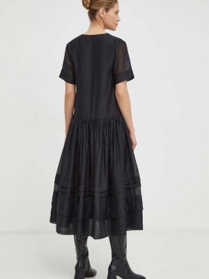 Midi šaty Lovechild černé