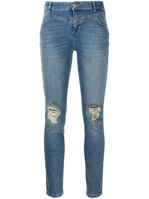 Vaqueros skinny Twinset azul