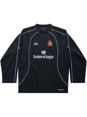T-shirt Balenciaga schwarz