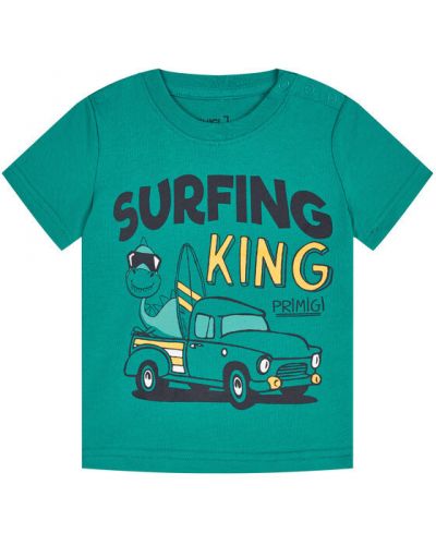 Primigi Póló Surfing King 45221011 Zöld Regular Fit