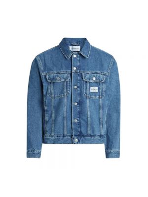 Niebieska kurtka jeansowa Calvin Klein